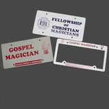 LICENSE PLATE AND FRAMES